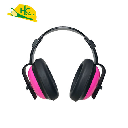 Foam-lined ear cups offer reliable noise protection